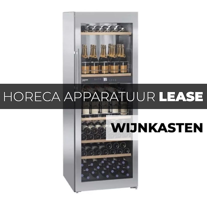 Wijnkoelkasten Lease je Online bij Horeca Apparatuur Lease